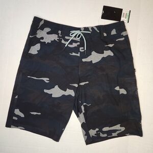 Oakley CRUISER CG HBD 21 Short BLACKOUT CAMO pants 34 waist